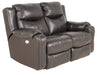 Southern Motion - Marvel 2 Piece Double Reclining Sofa Set with Power Headrest in Fossil - 881-61P-51P - GreatFurnitureDeal