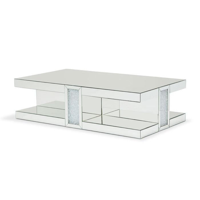 AICO Furniture - Montreal"Mirrored Cocktail Table - FS-MNTRL-1593Z - GreatFurnitureDeal