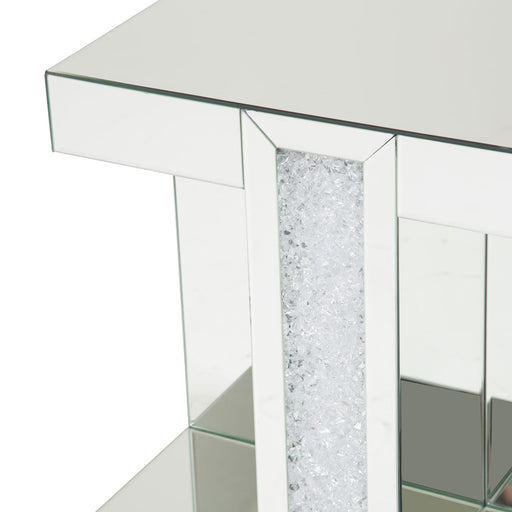 AICO Furniture - Montreal"Mirrored End Table - FS-MNTRL-1594 - GreatFurnitureDeal