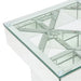 AICO Furniture - Montreal"End Table w/ Glass Top - FS-MNTRL-1696 - GreatFurnitureDeal
