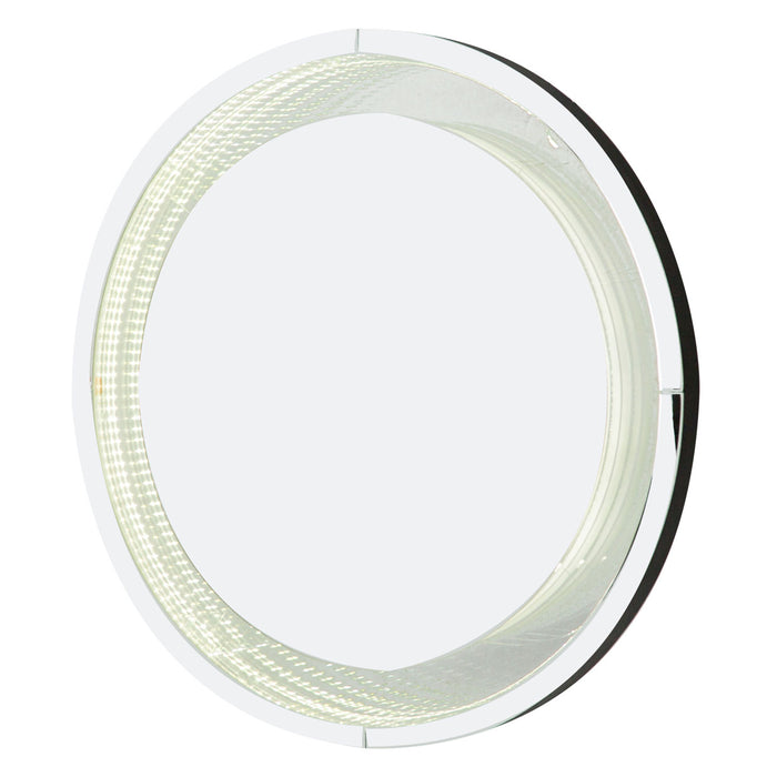 AICO Furniture - Montreal"Round Wall Mirror w/ LED Lights - FS-MNTRL-8049