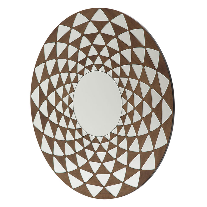 AICO Furniture - Montreal Round Wall Mirror - FS-MNTRL-8585 - GreatFurnitureDeal