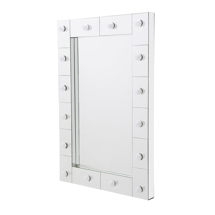 AICO Furniture - Montreal Rectangular LED Wall Mirror - FS-MNTRL-8601 - GreatFurnitureDeal