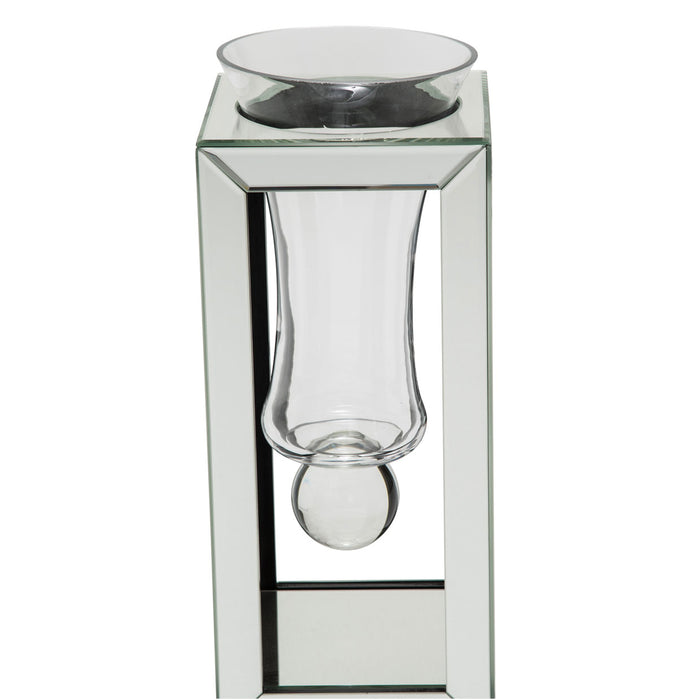 AICO Furniture - Montreal"Mirrored Glass Small Vase" - FS-MNTRL132 - GreatFurnitureDeal