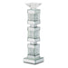 AICO Furniture - Montreal"Mirrored/Crystal Candle Holder,Tall,-Pack/2" - FS-MNTRL151-PK2 - GreatFurnitureDeal