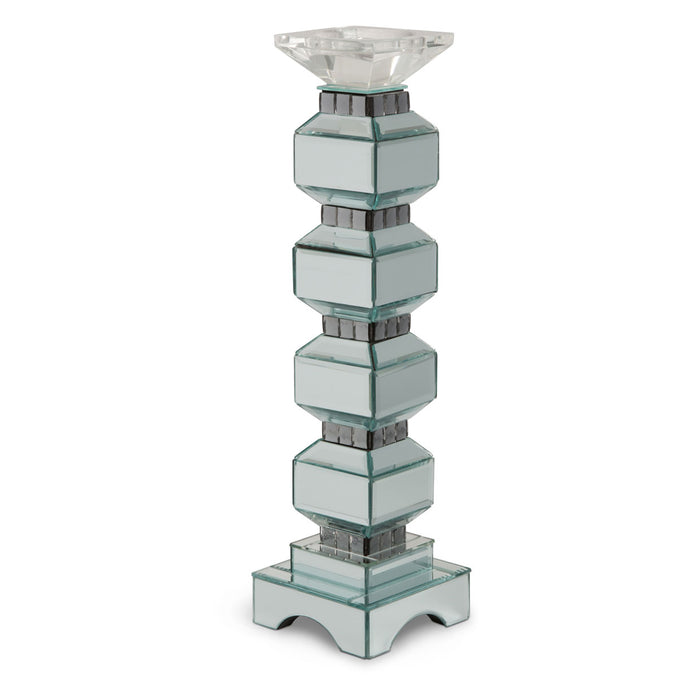 AICO Furniture - Montreal"4-Tier Mirrored Candle Holder w/Crystals,-Pack/2" - FS-MNTRL156-PK2