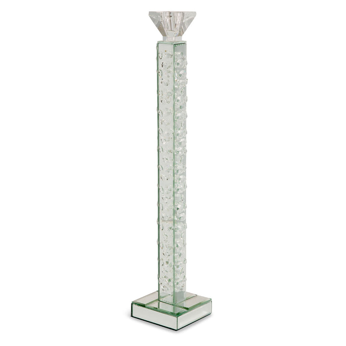 AICO Furniture - Montreal"Slender Mirrored Crystal Candle Holder,Lg.Pack/6" - FS-MNTRL159L-PK6