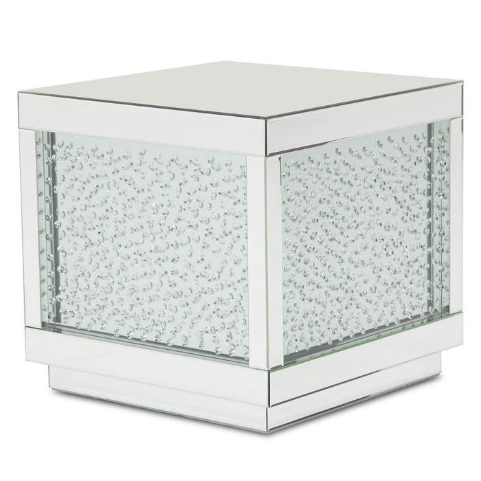 AICO Furniture - Montreal"End Table in Silver - FS-MNTRL202H