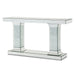 AICO Furniture - Montreal"Mirrored Console Table w/Crystal Accents - FS-MNTRL225 - GreatFurnitureDeal