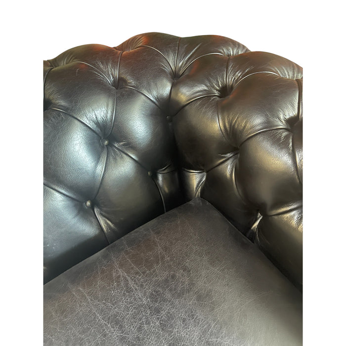 GJ Styles - Guilford Sleeper Sofa in Black Leather - FS02 - GreatFurnitureDeal