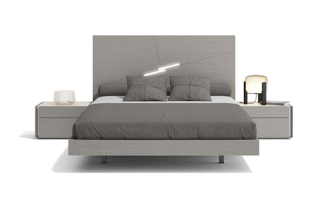 J&M Furniture - Faro Grey 3 Piece Queen Premium Bedroom Set - 17868-Q-3SET-GREY