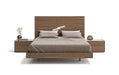 J&M Furniture - Faro Walnut with Light Grey 6 Piece Eastern King Premium Bedroom Set - 17862-EK-6SET-WAL-LIGHT GREY - GreatFurnitureDeal