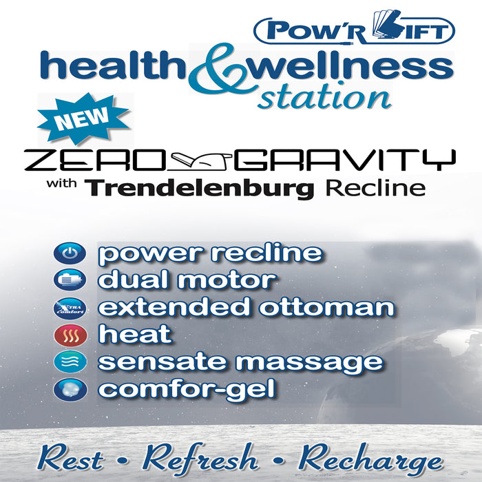 Catnapper - Longevity Power Lift Lay Flat Trendelenburg Recliner in Chocolate - 4892-CHO - GreatFurnitureDeal