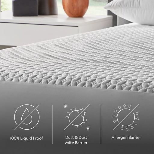 Malouf - Five Sided™ + HyperChill™ Mattress Protector - GreatFurnitureDeal