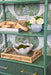 Worlds Away - Rectangular Natural Rattan Tray With Open Oval Detail Sides - TATUM - GreatFurnitureDeal