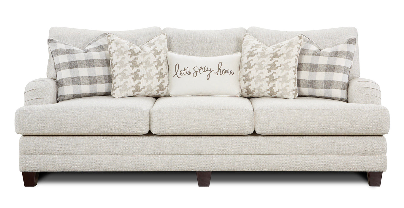 Southern Home Furnishings - Sofa Set in Khaki/Beige - 4480  602-S Basic Wool - GreatFurnitureDeal