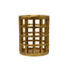 Worlds Away - Small Pillar Candle Holder In Brass Finish - GAGE SM - GreatFurnitureDeal