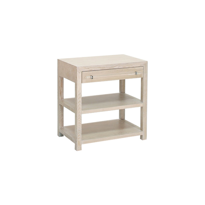 Worlds Away - Garbo One Drawer Side Table - GARBO CO - GreatFurnitureDeal