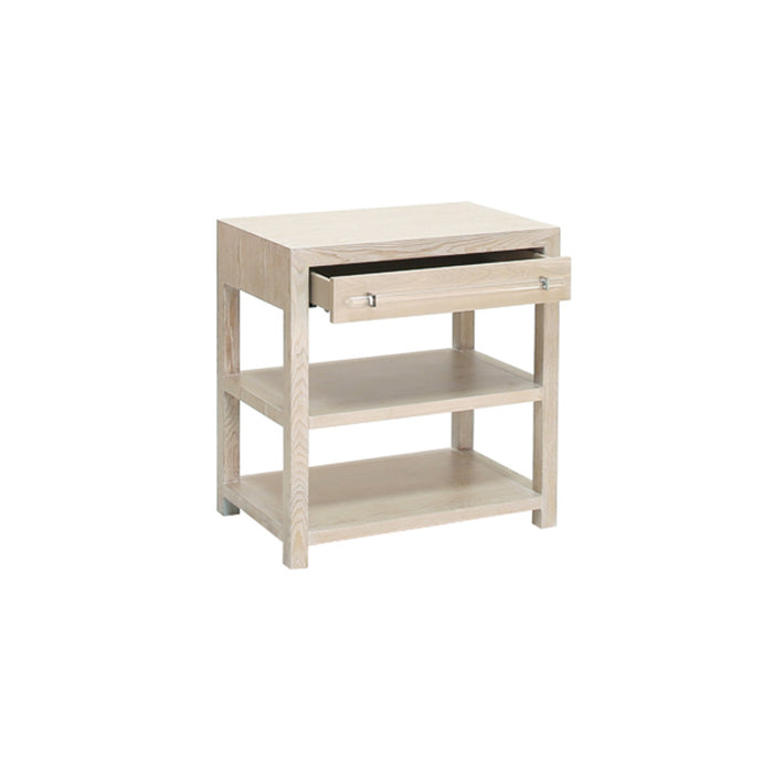 Worlds Away - Garbo One Drawer Side Table - GARBO CO - GreatFurnitureDeal