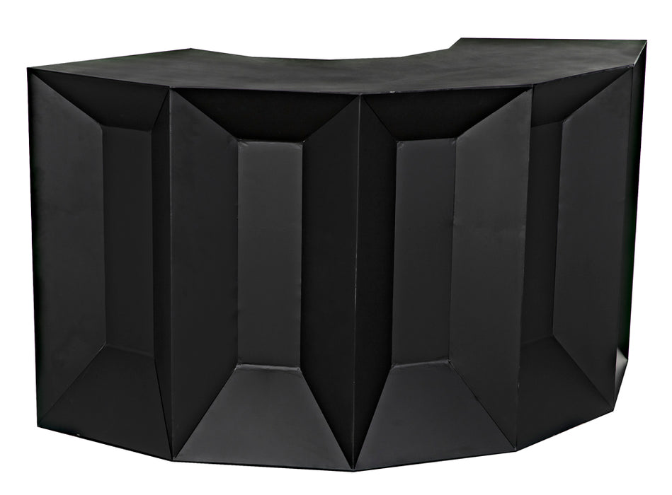Noir Furniture - Peter Bar & Counter in Matte Black - GBAR004MTB - GreatFurnitureDeal