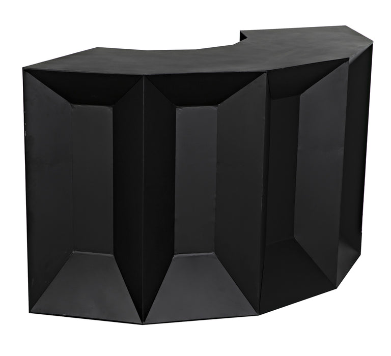 Noir Furniture - Peter Bar & Counter in Matte Black - GBAR004MTB - GreatFurnitureDeal