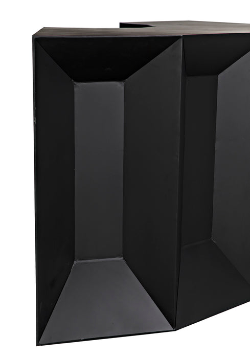 Noir Furniture - Peter Bar & Counter in Matte Black - GBAR004MTB - GreatFurnitureDeal