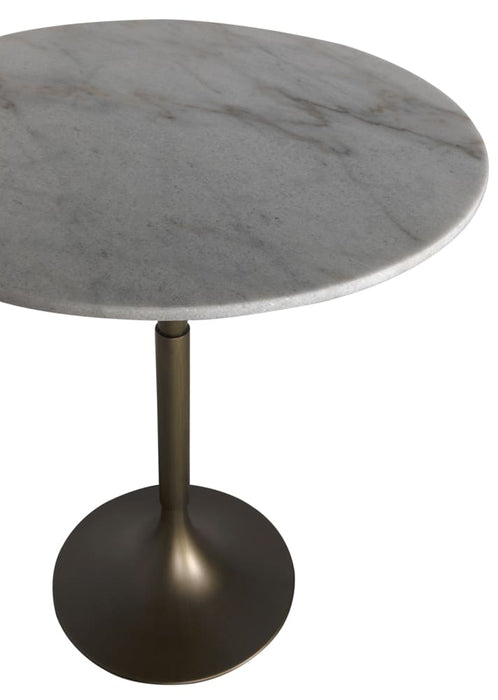 Noir Furniture - Nara Side Table in Aged Brass - GBAR007AB-36 - GreatFurnitureDeal