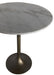 Noir Furniture - Nara Side Table in Aged Brass - GBAR007AB-36 - GreatFurnitureDeal