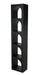 NOIR Furniture - Aqueduct Bookcase, C, Black Metal - GBCS240MTB-C - GreatFurnitureDeal