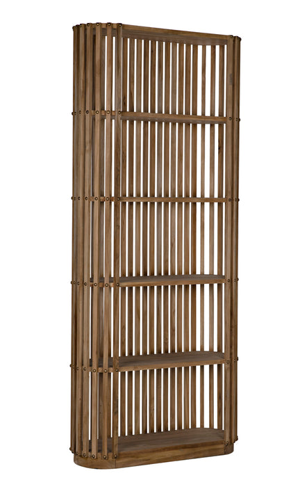 Noir Furniture - Small Opal Bookcase in Natural - GBCS243T - GreatFurnitureDeal