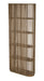 Noir Furniture - Small Opal Bookcase, Teak - GBCS243T - GreatFurnitureDeal