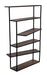 Noir Furniture - Verso Bookcase in Dark Walnut - GBCS244MTB - GreatFurnitureDeal