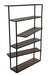 Noir Furniture - Verso Bookcase in Dark Walnut - GBCS244MTB - GreatFurnitureDeal