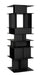 Noir Furniture - Pisa Shelf Bookcases in Matte Black - GBCS245MTB - GreatFurnitureDeal