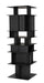 Noir Furniture - Pisa Shelf Bookcases in Matte Black - GBCS245MTB - GreatFurnitureDeal