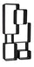 Noir Furniture - Larra Bookcase in Matte Black - GBCS251MTB - GreatFurnitureDeal