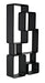 Noir Furniture - Larra Bookcase in Matte Black - GBCS251MTB - GreatFurnitureDeal