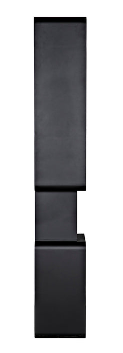 Noir Furniture - Larra Bookcase in Matte Black - GBCS251MTB - GreatFurnitureDeal