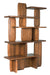 Noir Furniture - Kilimanjaro Bookcase in Walnut - GBCS255DW - GreatFurnitureDeal