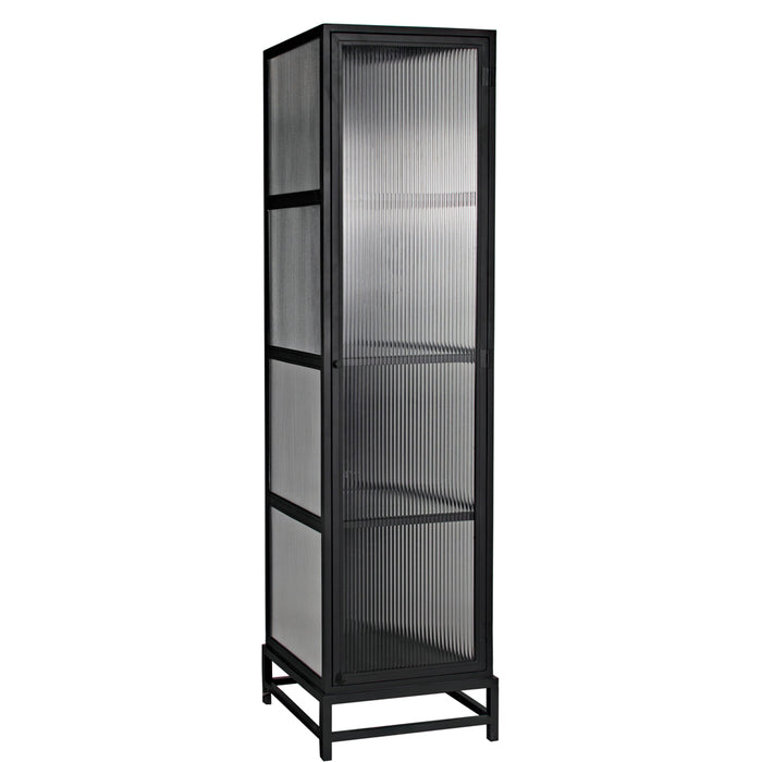 Noir Furniture - Chandler Tall Cabinet in Black - GBCS258MTB - GreatFurnitureDeal