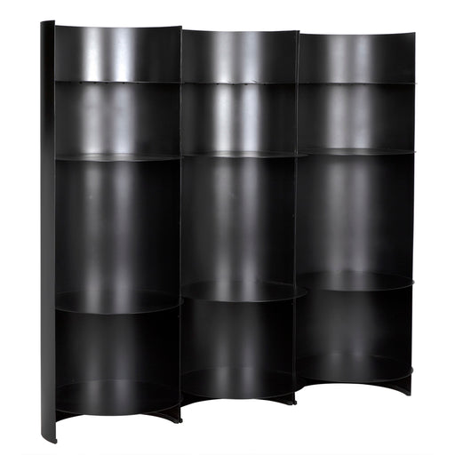 Noir Furniture - Fassbender Bookcase Set of 3 - GBCS260MTB-3 - GreatFurnitureDeal