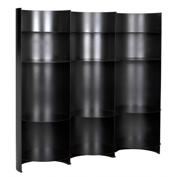 Noir Furniture - Fassbender Bookcase Set of 3 - GBCS260MTB-3 - GreatFurnitureDeal