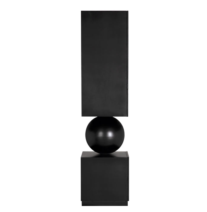 Noir Furniture - Pillar Cabinet - GBCS261MTB