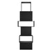 Noir Furniture - Fujimoto Bookcase in Matte Black - GBCS265MTB - GreatFurnitureDeal