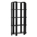 Noir Furniture - Giza Bookcase in Matte Black - GBCS266MTB - GreatFurnitureDeal