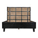 Noir Furniture - Porto King Bed in Rubbed Black - GBED135EKHB - GreatFurnitureDeal