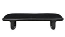 Noir Furniture - Sigmund Bench in Black - GBEN141P - GreatFurnitureDeal