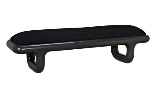 Noir Furniture - Sigmund Bench in Black - GBEN141P - GreatFurnitureDeal