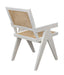 NOIR Furniture - Jude Chair with Caning, White Wash - GCHA278WH - GreatFurnitureDeal