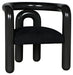 Noir Furniture - Hockney Chair in Pale Black - GCHA307P - GreatFurnitureDeal